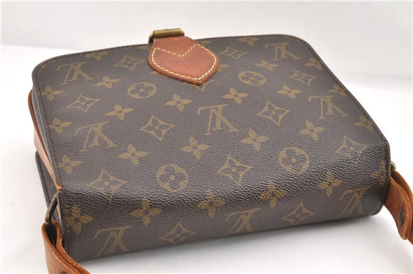 Authentic Louis Vuitton Monogram Cartouchiere MM M51253 Shoulder Cross Bag 2030G
