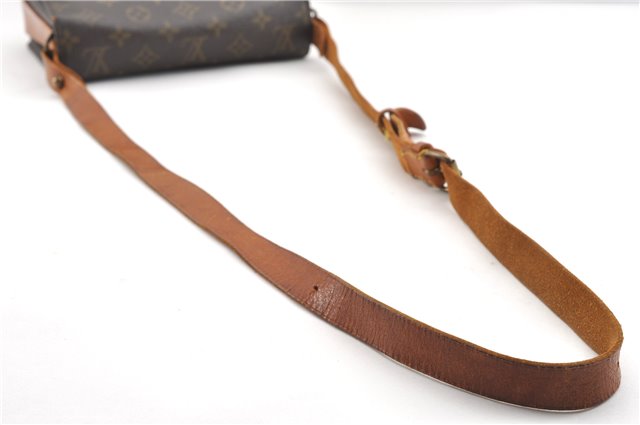 Authentic Louis Vuitton Monogram Cartouchiere MM M51253 Shoulder Cross Bag 2030G