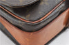 Authentic Louis Vuitton Monogram Cartouchiere MM M51253 Shoulder Cross Bag 2030G