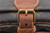 Authentic Louis Vuitton Monogram Cartouchiere MM M51253 Shoulder Cross Bag 2030G