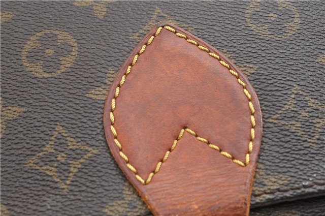 Authentic Louis Vuitton Monogram Cartouchiere MM M51253 Shoulder Cross Bag 2030G