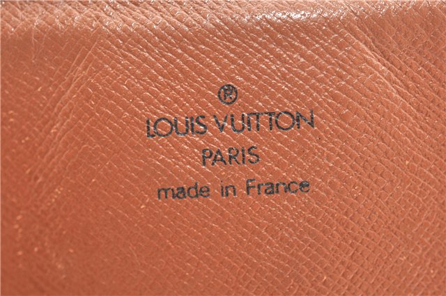 Authentic Louis Vuitton Monogram Cartouchiere MM M51253 Shoulder Cross Bag 2030G