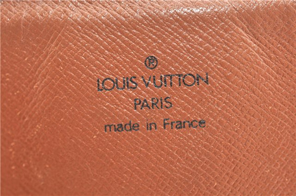 Authentic Louis Vuitton Monogram Cartouchiere MM M51253 Shoulder Cross Bag 2030G