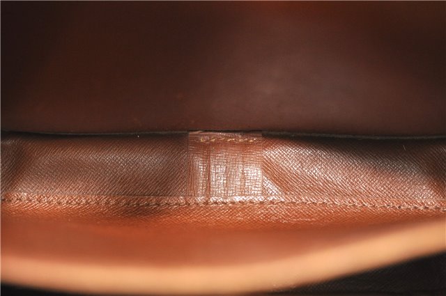 Authentic Louis Vuitton Monogram Cartouchiere MM M51253 Shoulder Cross Bag 2030G