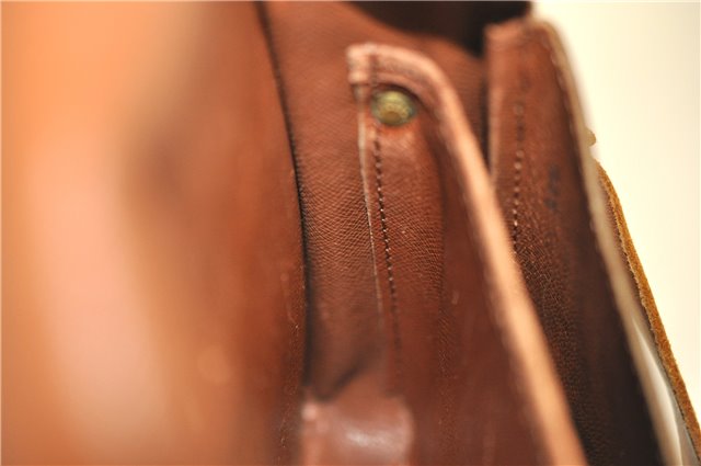 Authentic Louis Vuitton Monogram Cartouchiere MM M51253 Shoulder Cross Bag 2030G