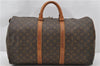 Authentic Louis Vuitton Monogram Keepall 50 Boston Bag M41426 LV 2031D