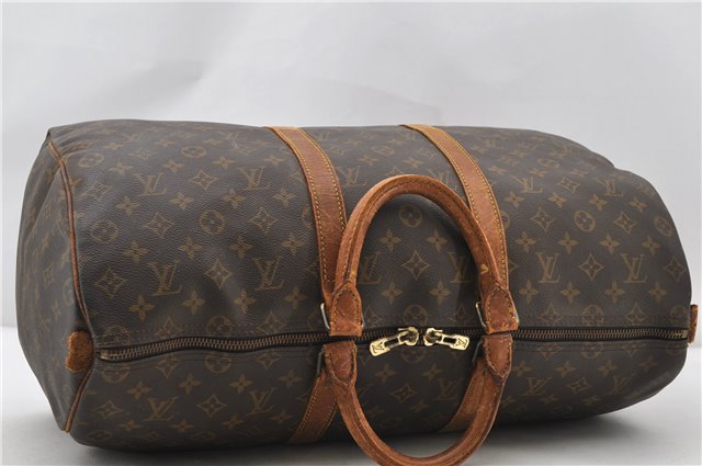 Authentic Louis Vuitton Monogram Keepall 50 Boston Bag M41426 LV 2031D