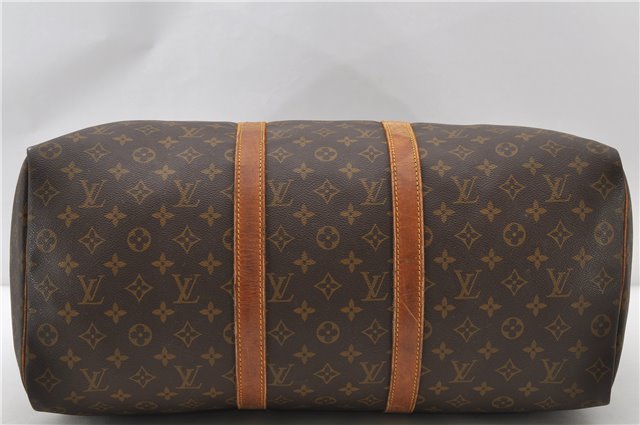 Authentic Louis Vuitton Monogram Keepall 50 Boston Bag M41426 LV 2031D