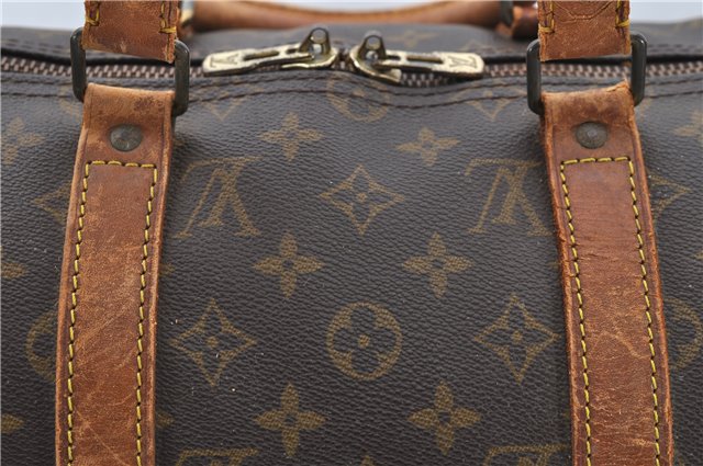 Authentic Louis Vuitton Monogram Keepall 50 Boston Bag M41426 LV 2031D