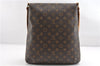 Authentic Louis Vuitton Monogram Musette Shoulder Cross Body Bag M51256 LV 2031G