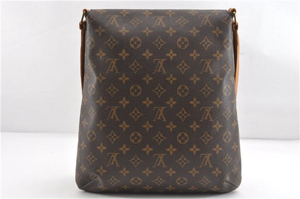 Authentic Louis Vuitton Monogram Musette Shoulder Cross Body Bag M51256 LV 2031G