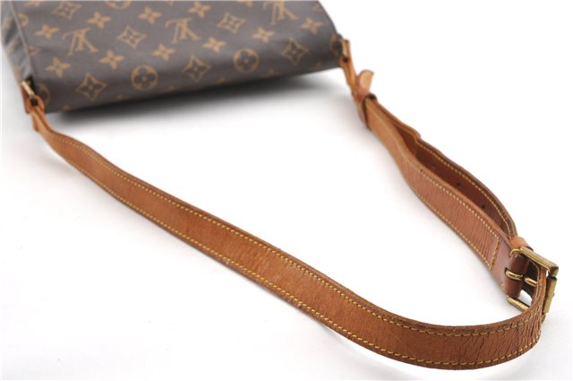 Authentic Louis Vuitton Monogram Musette Shoulder Cross Body Bag M51256 LV 2031G