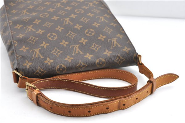 Authentic Louis Vuitton Monogram Musette Shoulder Cross Body Bag M51256 LV 2031G