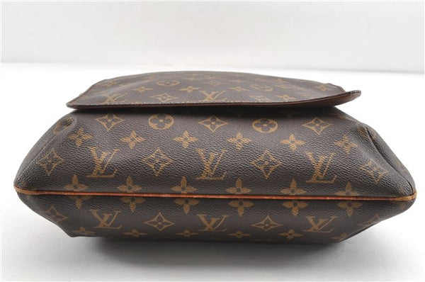 Authentic Louis Vuitton Monogram Musette Shoulder Cross Body Bag M51256 LV 2031G