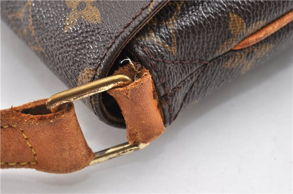 Authentic Louis Vuitton Monogram Musette Shoulder Cross Body Bag M51256 LV 2031G