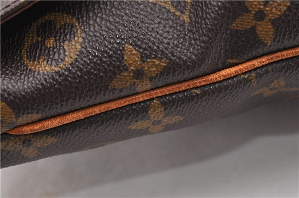 Authentic Louis Vuitton Monogram Musette Shoulder Cross Body Bag M51256 LV 2031G