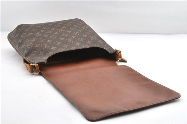 Authentic Louis Vuitton Monogram Musette Shoulder Cross Body Bag M51256 LV 2031G