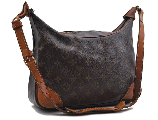 Auth LOUIS VUITTON Monogram Boulogne 30 Shoulder Cross Body Bag M52165 LV 2032C