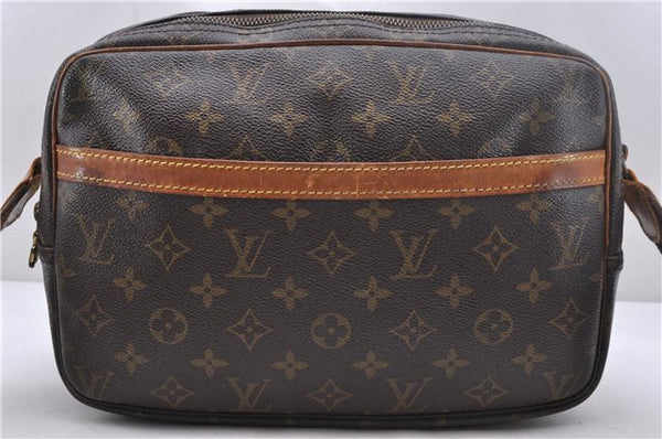 Auth Louis Vuitton Monogram Reporter PM Shoulder Cross Body Bag M45254 LV 2032D