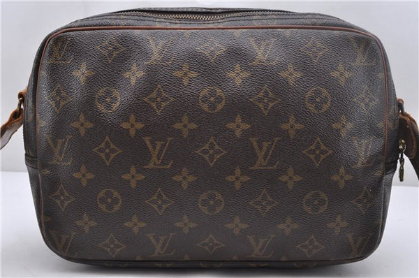 Auth Louis Vuitton Monogram Reporter PM Shoulder Cross Body Bag M45254 LV 2032D