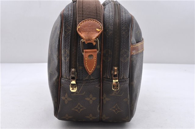 Auth Louis Vuitton Monogram Reporter PM Shoulder Cross Body Bag M45254 LV 2032D