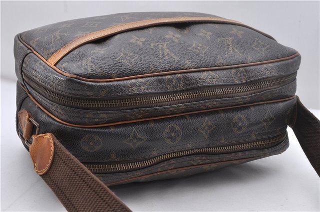Auth Louis Vuitton Monogram Reporter PM Shoulder Cross Body Bag M45254 LV 2032D