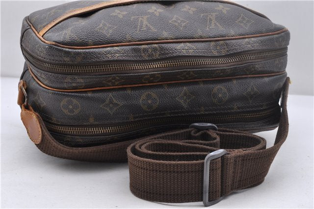 Auth Louis Vuitton Monogram Reporter PM Shoulder Cross Body Bag M45254 LV 2032D