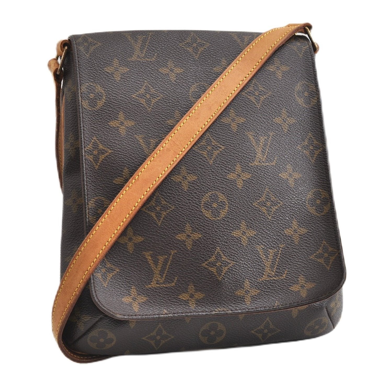 Authentic Louis Vuitton Monogram Musette Salsa Shoulder Bag LV 2032G