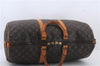 Auth Louis Vuitton Monogram Keepall Bandouliere 50 Boston Bag M41416 LV 2033D