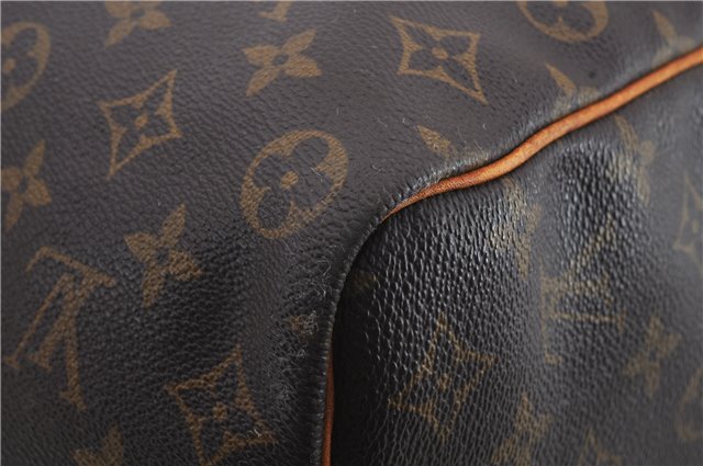 Auth Louis Vuitton Monogram Keepall Bandouliere 50 Boston Bag M41416 LV 2033D