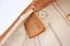 Authentic Louis Vuitton Damier Azur Neverfull PM Tote Bag N51110 LV 2034F