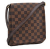 Authentic Louis Vuitton Damier Musette Salsa Long Shoulder Bag N51300 LV 2035G