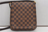 Authentic Louis Vuitton Damier Musette Salsa Long Shoulder Bag N51300 LV 2035G