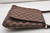 Authentic Louis Vuitton Damier Musette Salsa Long Shoulder Bag N51300 LV 2035G