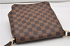 Authentic Louis Vuitton Damier Musette Salsa Long Shoulder Bag N51300 LV 2035G