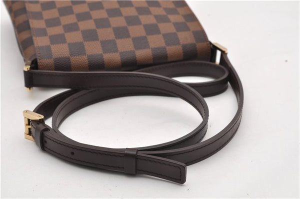 Authentic Louis Vuitton Damier Musette Salsa Long Shoulder Bag N51300 LV 2035G