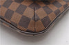 Authentic Louis Vuitton Damier Musette Salsa Long Shoulder Bag N51300 LV 2035G