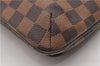 Authentic Louis Vuitton Damier Musette Salsa Long Shoulder Bag N51300 LV 2035G