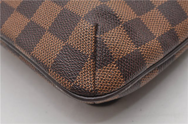 Authentic Louis Vuitton Damier Musette Salsa Long Shoulder Bag N51300 LV 2035G