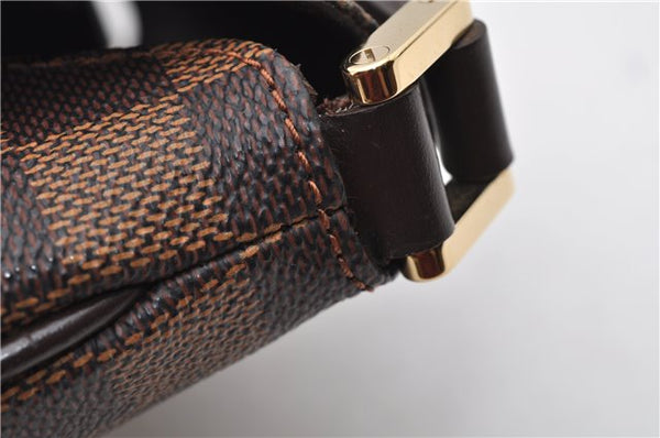 Authentic Louis Vuitton Damier Musette Salsa Long Shoulder Bag N51300 LV 2035G