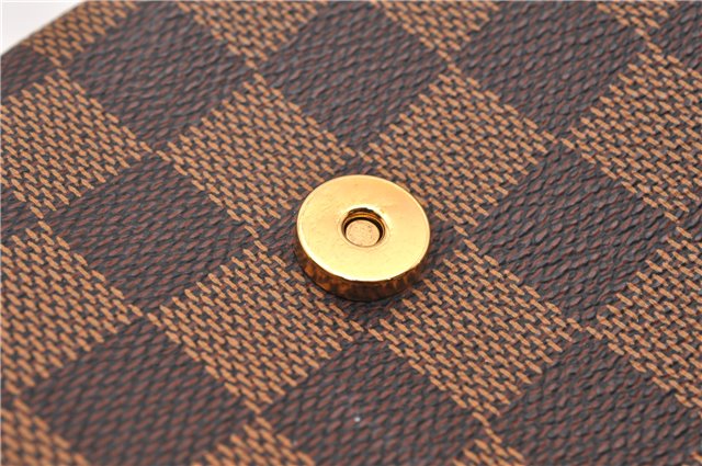 Authentic Louis Vuitton Damier Musette Salsa Long Shoulder Bag N51300 LV 2035G