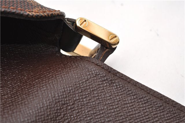 Authentic Louis Vuitton Damier Musette Salsa Long Shoulder Bag N51300 LV 2035G