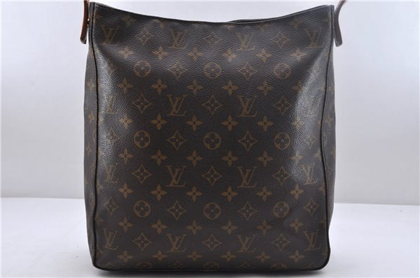 Authentic Louis Vuitton Monogram Looping GM Shoulder Bag M51145 LV 2036D