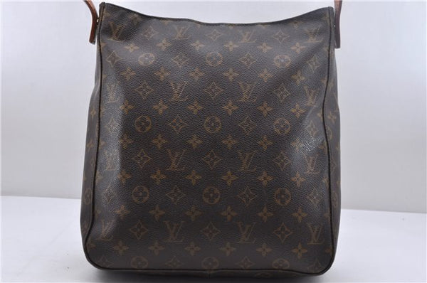 Authentic Louis Vuitton Monogram Looping GM Shoulder Bag M51145 LV 2036D