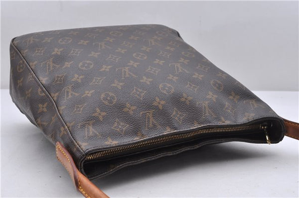 Authentic Louis Vuitton Monogram Looping GM Shoulder Bag M51145 LV 2036D