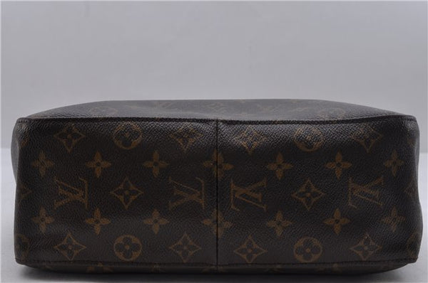 Authentic Louis Vuitton Monogram Looping GM Shoulder Bag M51145 LV 2036D