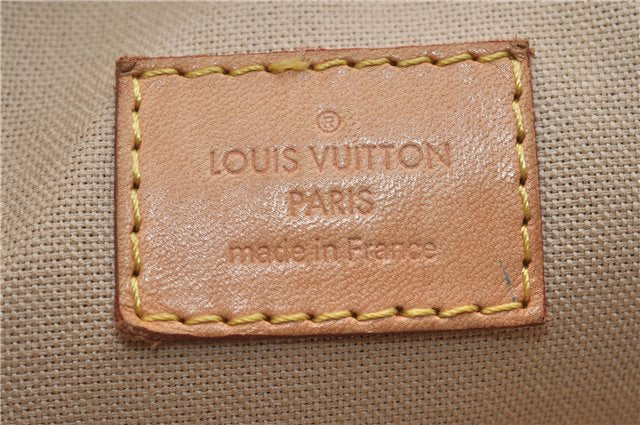 Authentic Louis Vuitton Damier Azur Figheri GM Shoulder Tote Bag N41175 LV 2036G