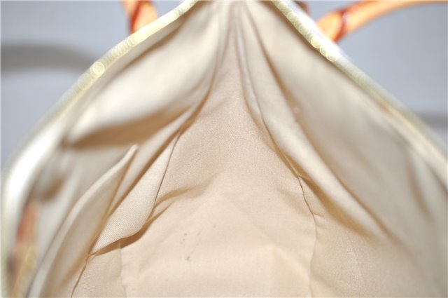 Authentic Louis Vuitton Damier Azur Figheri GM Shoulder Tote Bag N41175 LV 2036G