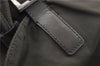 Authentic PRADA Nylon Leather Backpack Khaki Green 2037D