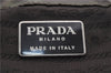 Authentic PRADA Nylon Leather Backpack Khaki Green 2037D